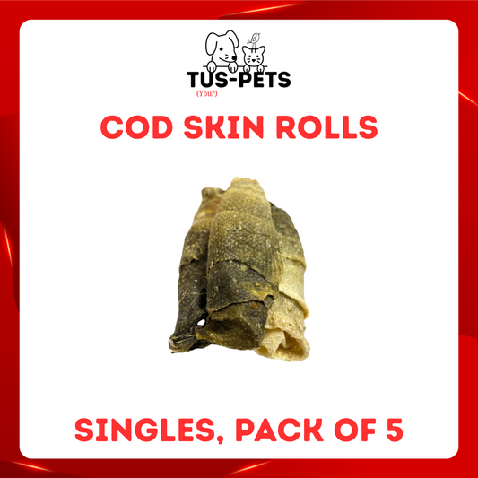 Cod Skin Rolls